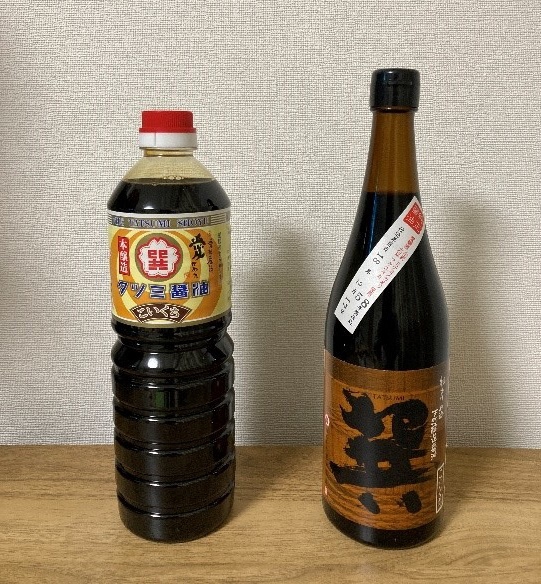 写真2-2-16　梶田商店の醬油